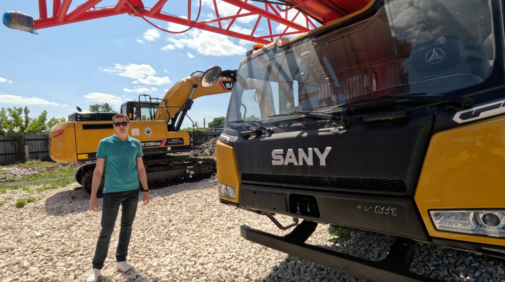 Автокран SANY: Поднимая Мир к Новым Вершинам 