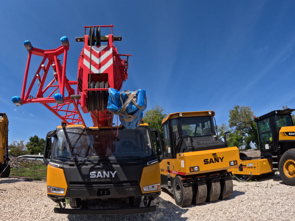 Превосходная грузоподъемность в 25 тонн от SANY STC250T5-5