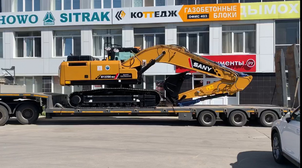 Хотите знать какой он, экскаватор SANY мощностью 163 л.с? 